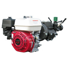 For all your professional spraying needs, trust this Udor pump / Honda engine assembly.