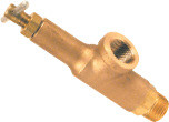 Brass-made Pressure Relief Valve for Udor diaphragm and plunger pumps.