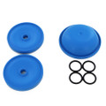 The Hypro BlueFlex Diaphragm Repair Kit (9910-KIT1724BLUE) for the D30 Pump includes the new BlueFlex main diaphragms and accumulator diaphragm, which redefine durability in diaphragm performance.