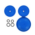 Replace worn diaphragms on the Hypro D252 Diaphragm Pump with the BlueFlex diaphragms included in this repair kit.