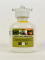 EZ-Flo 2005-HB holds 3/4 gallons of liquid or 5 lbs. of water soluble fertilizer. Maximum 50 psi pressure.