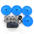 Completely restore the diaphragms and valves on the Hypro D1064 with this BlueFlex repair kit.