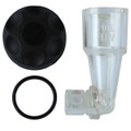 A repair kit to replace a damaged oil sight glass on the Hypro D252 and D252GRGI Diaphragm Pumps.
