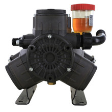 Equipped with pressure regulator and gearbox to attach to a 5.5 HP gas engine with a 3/4" keyed shaft.