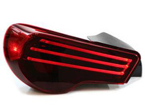 86 LED Sequential Taillights - Red Lens / White Bar ... - 210 x 158 jpeg 4kB