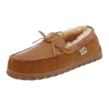 Mens' RJ'S Rainier Sheepskin Moccasin Slipper RJS 208 - Walter Dyer Leather