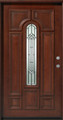 Arch top entry doors