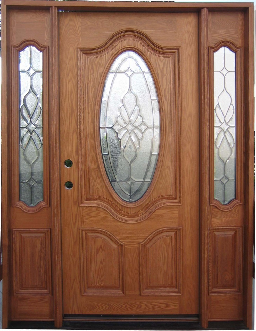 Discount Door Center Prehung And Prefinished 3 4 Deluxe Oval Entry