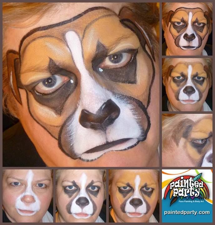 5 ways to face paint a puppy dog Face Paint Shop Australia