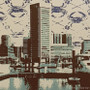 Baltimore Skyline Artwork Detail