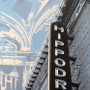 Limited Edition Hippodrome Theater Silk Screen Print Detail