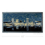Baltimore Skyline with Star Map Silk Screen Print
