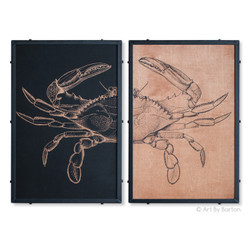 Brown Crab Diptych