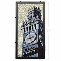 Bromo Seltzer tower with wallpaper