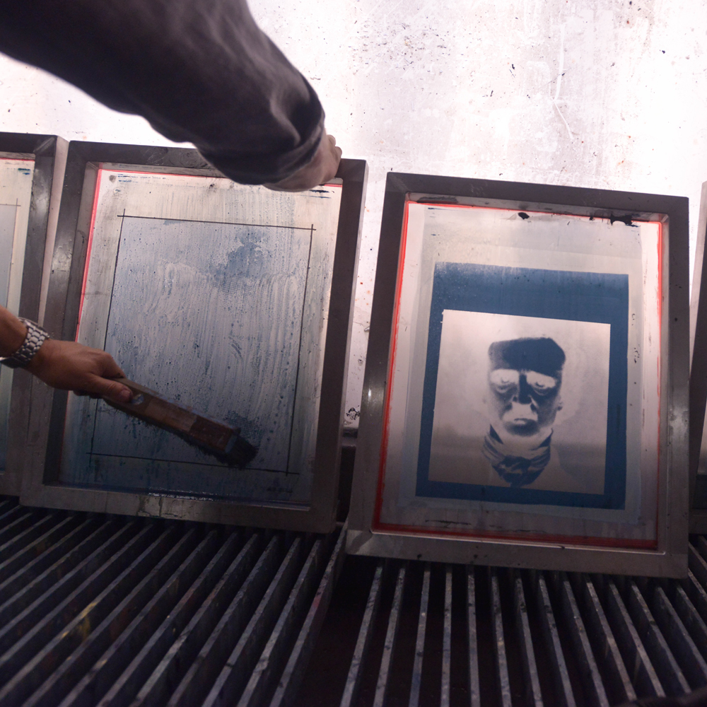 BYOB Screen Printing Class Art by Barton