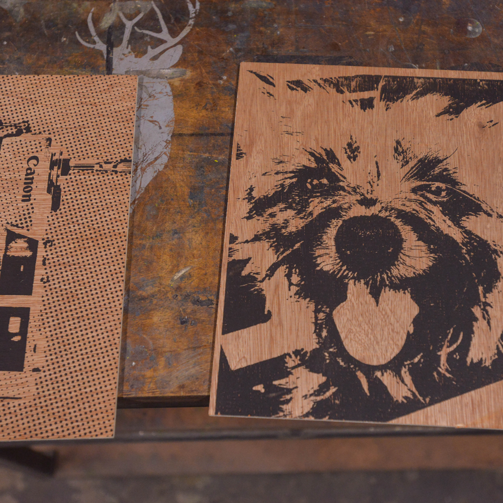 BYOB Screen Printing Class Art by Barton