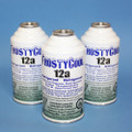 FrostyCool 12a Refrigerant "18 oz Equivalent" - 3x cans Replacement for R134a