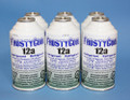 FrostyCool 12a Refrigerant "18 oz Equivalent" - 6x cans Replacement for R134a