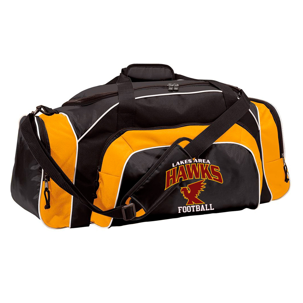 La Hawks Duffle Bag 28 X 13 X 14 The Rival Shop