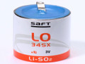 Saft LO34SX Battery - 3V Lithium 1/3 C Cell
