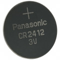 Panasonic CR2412 Battery - 3V Lithium Coin Cell