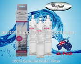  Genuine Whirlpool KitchenAid Maytag Water Filter 4396508 Pack X3 Australia