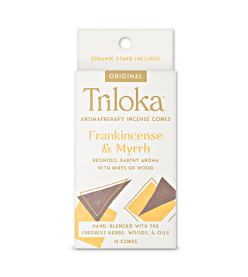 Frankincense + Myrrh Triloka Premium Cones