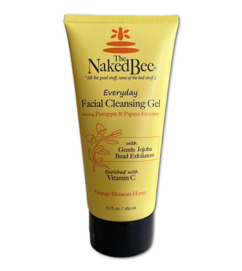 Orange Blossom & Honey Facial Cleansing Gel - The Naked Bee
