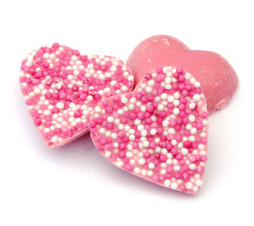 Candy Pink Hearts - Molly's Mixtures Sweet Shop