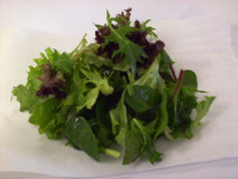 salad leaves come ready to use. just wash and serve.