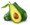 Local  delicious avocados, perfect size for a salad. 