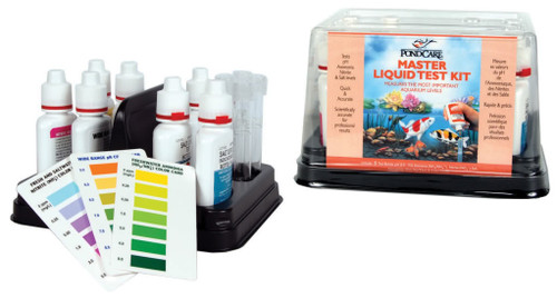 Master Pond Water Test Kit - Complete Test Kit for Ponds and Aquariums