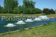 SCAF4400 1 HP Kasco Surface Aerator, 50' Cord, 1200 GPM, 115 Volts - Operates In As Little As 15" Of Water
