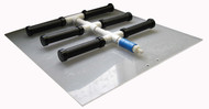 6 6" Rubber Membrane Air Diffuser - Handles Air Flow 3.0 - 4.2 CFM