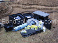 SCES16AFB Small Pond Kit System For 11' x 16' Pond - Pro-Series - With Small Skimmer
