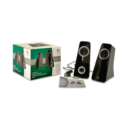 Logitech Z320 Speakers 10-Watts RMS, Sound, Volume Control - Template 105