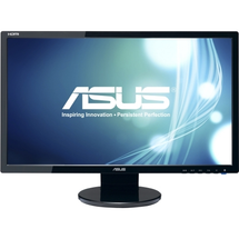Asus - 24" Widescreen Flat-Panel LED-LCD HD Monitor - Black