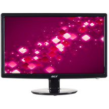 20" Acer S201HL DVI Blu-ray 720p Widescreen LED LCD Monitor w/HDCP Support (Black)