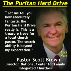 Pastor Peter Barnes Recommends the Puritan Hard Drive