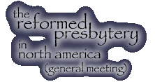 Reformed Presbytery In North America RPNA