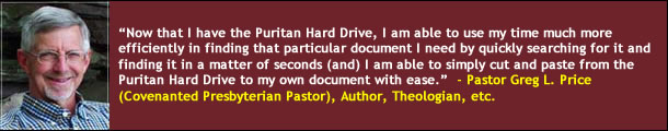 Pastor Paul Washer on the Puritan Hard Drive