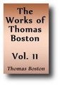 The Works of Thomas Boston - Volume 11 of 12