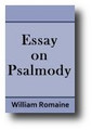 Essay on Psalmody (1880) by William Romaine