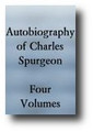 Spurgeon's Autobiography (1897) - Complete 4 Volume Set