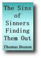 Sins of Sinners Finding Them Out by Thomas Boston