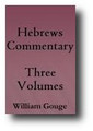 Hebrews Commentary (3 Volume Set, 1655, 1866 edition) by William Gouge