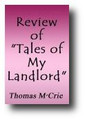 Review of "Tales of My Landlord" (1856) - Defends The Covenanters by Thomas M'Crie