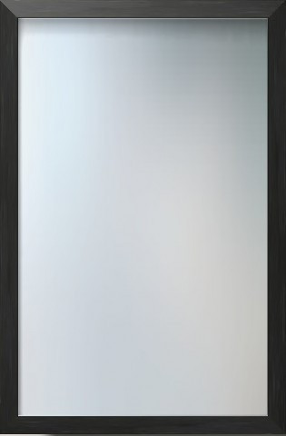 Simple Black Framed Mirror