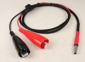 20046L - Power Cable: R10/R8/R7/ 5800/5700/ 4800/4700 to Large Aligator Clips