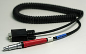 JPS-8005-Coiled - Data Collector Cable for Ashtech Z/Topcon/Recon/Thales/Magellan